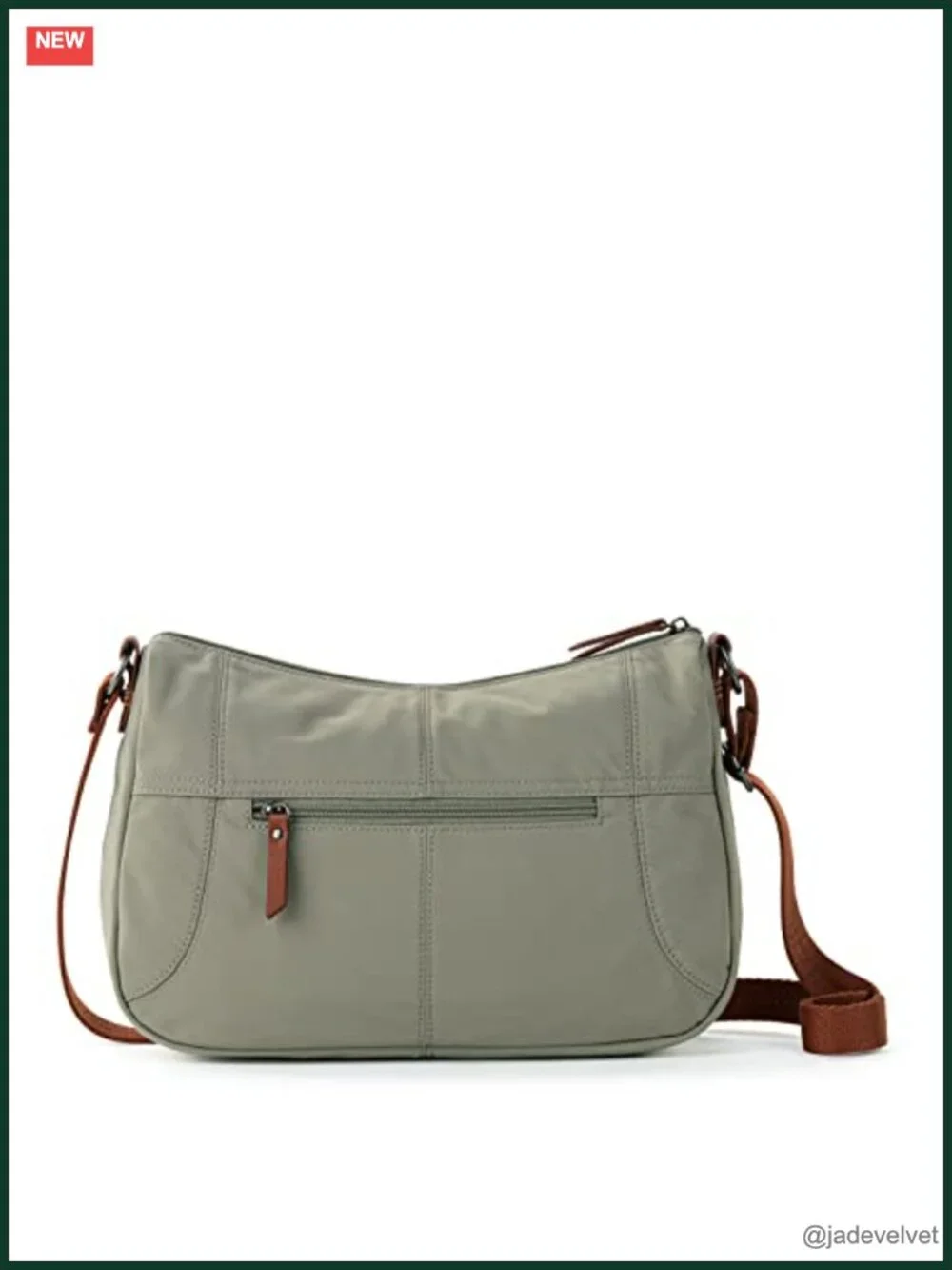 Eco Twill Hobo Crossbody with Recycled Repreve Lining